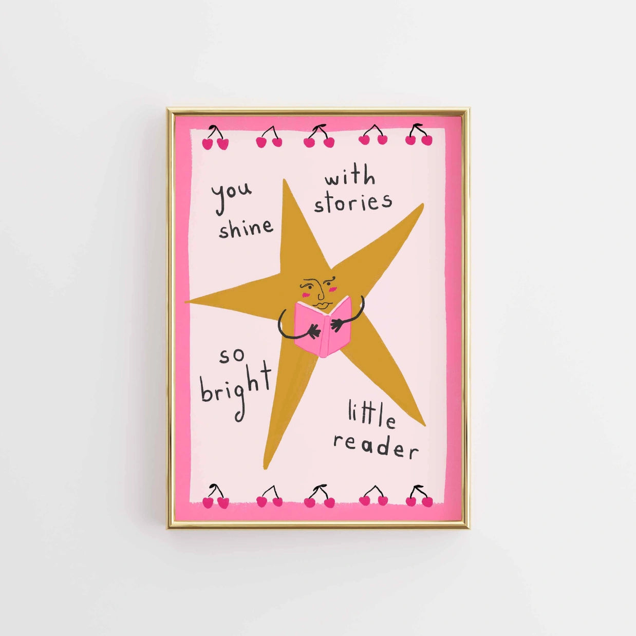 Little Reader Star – Graziosa stampa libresca