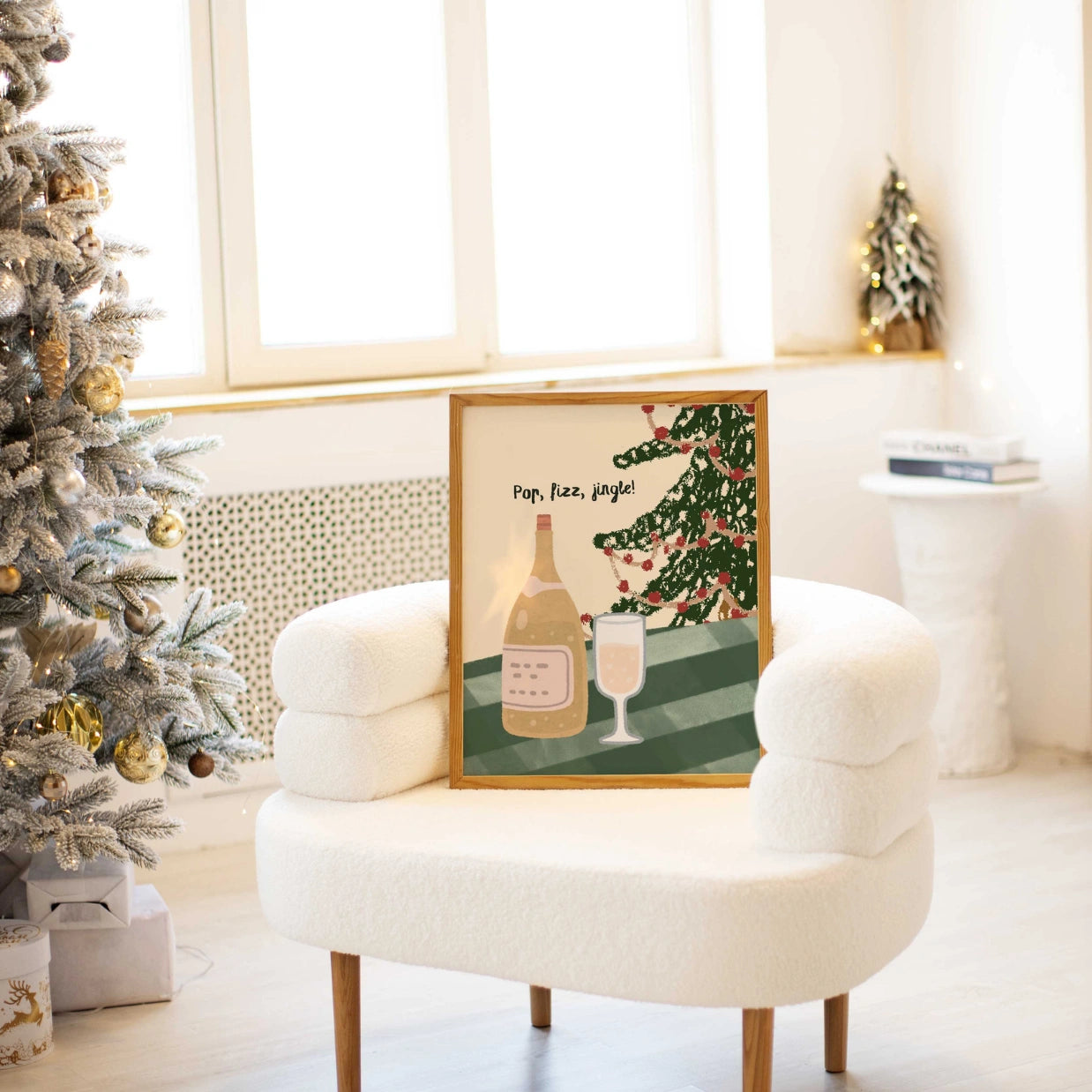 Pop Fizz Jingle Christmas Poster