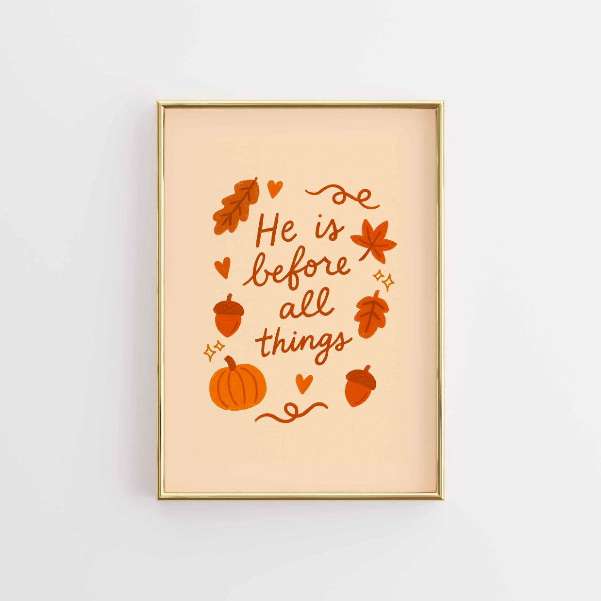 Scripture Fall Decor