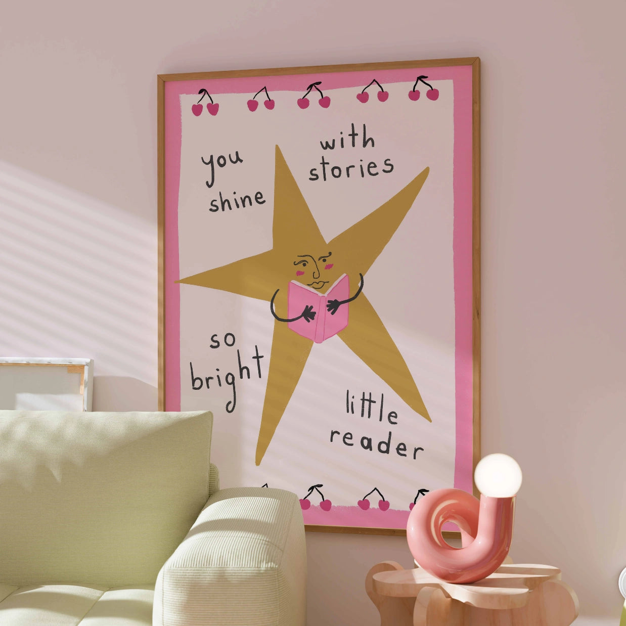 Little Reader Star – Graziosa stampa libresca