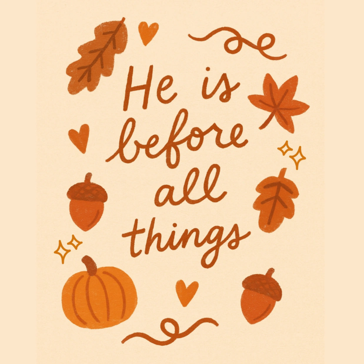 Scripture Fall Decor