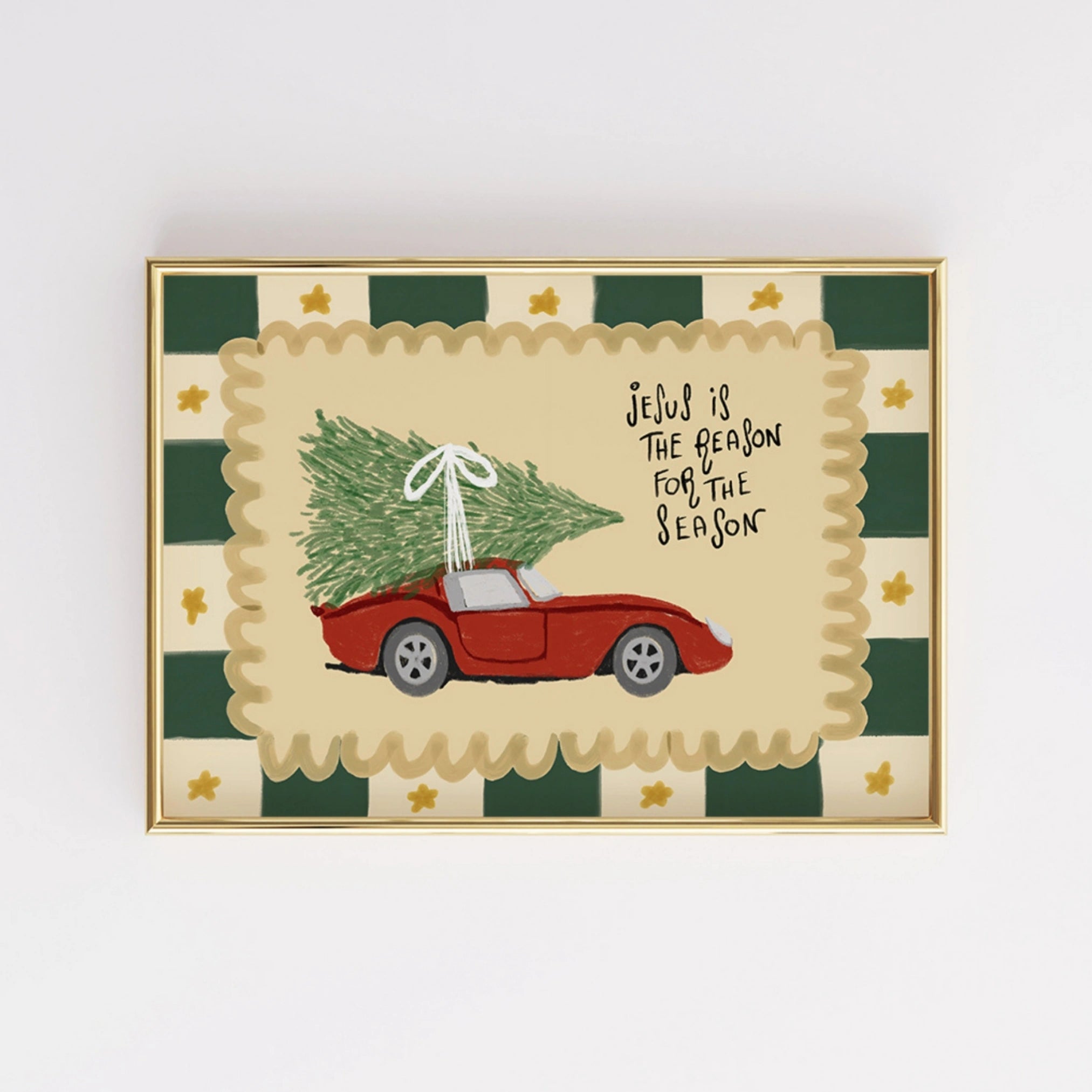 Jesus Is the Reason for the Season Christmas Print