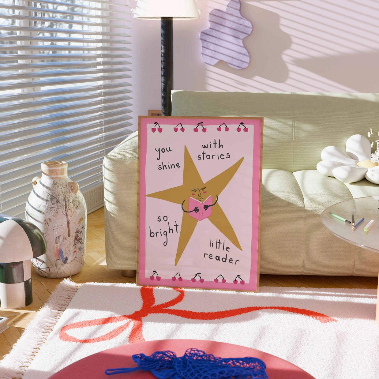 Little Reader Star – Graziosa stampa libresca