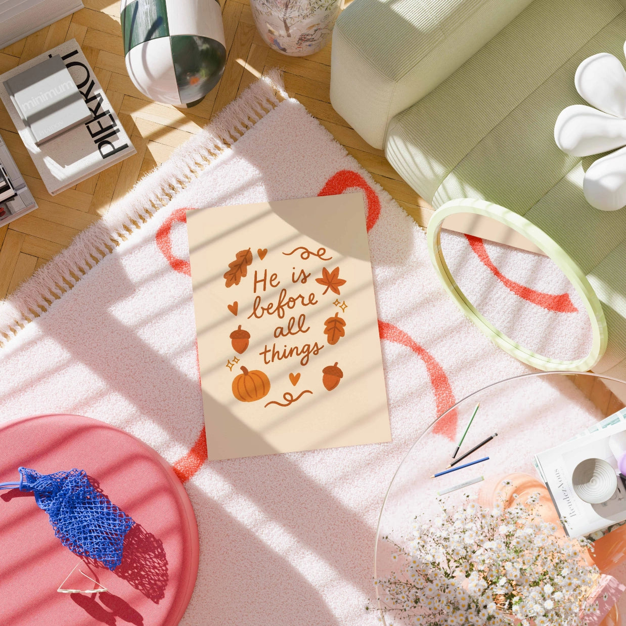 Scripture Fall Decor