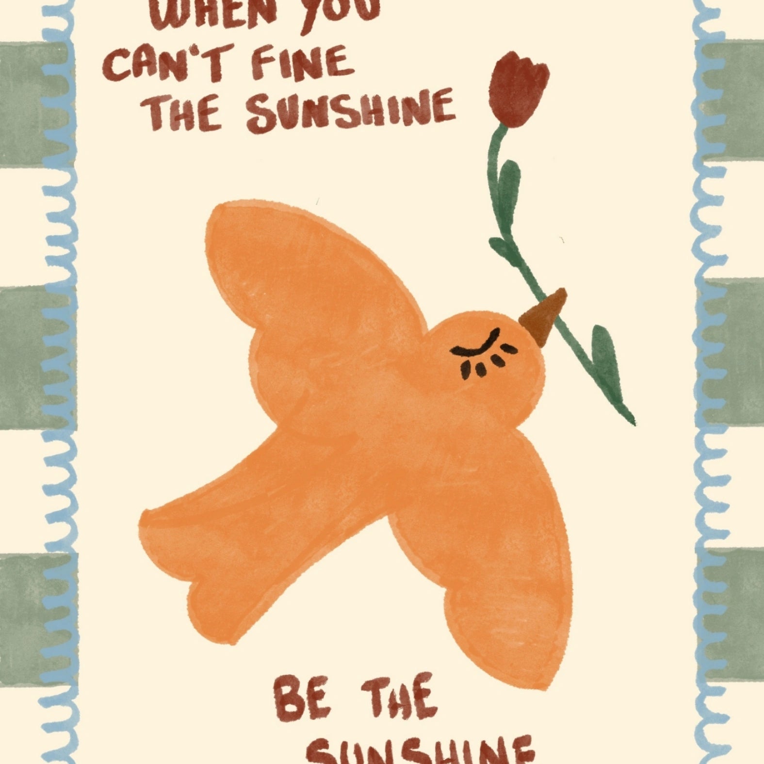 Arte murale con citazioni positive per bambini