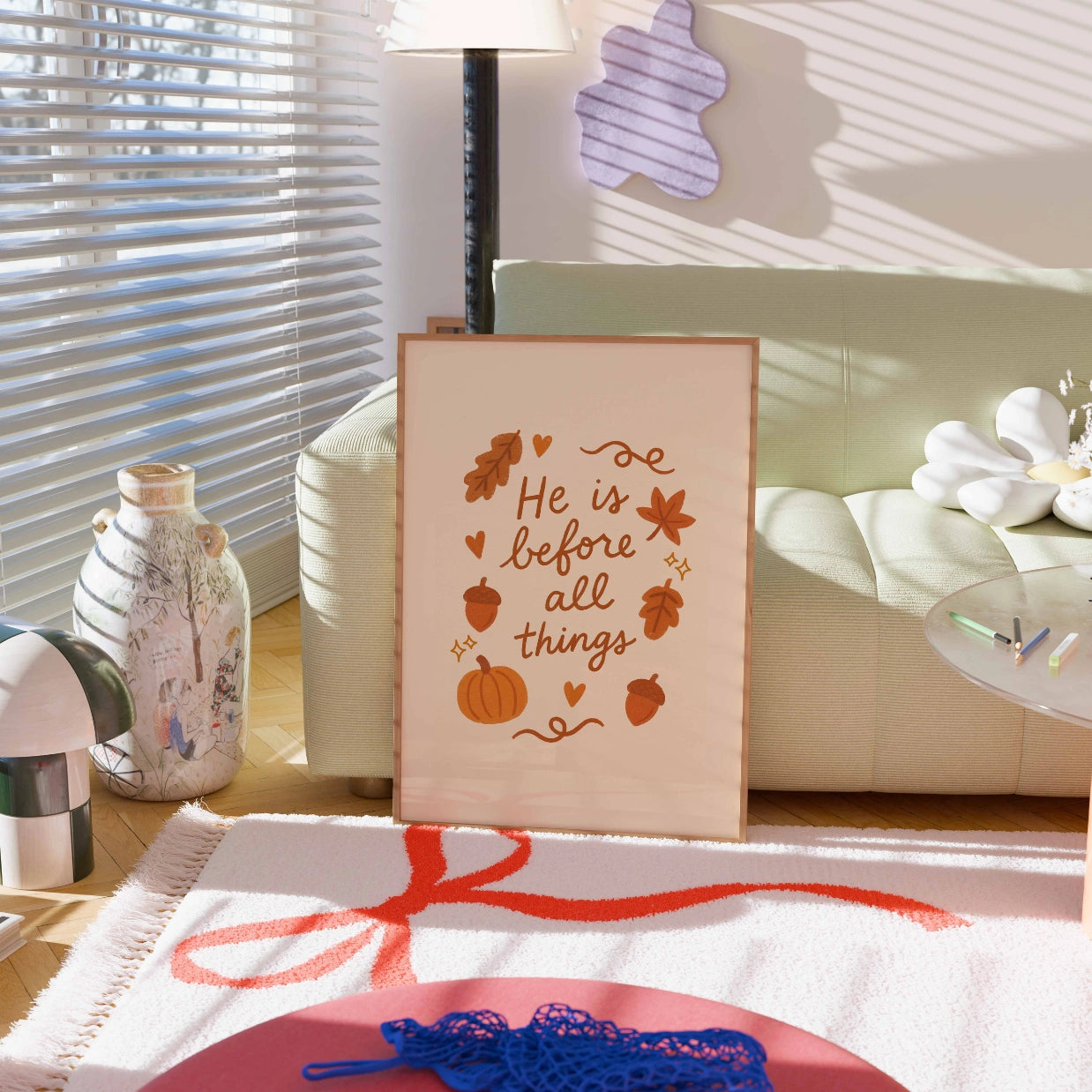 Scripture Fall Decor