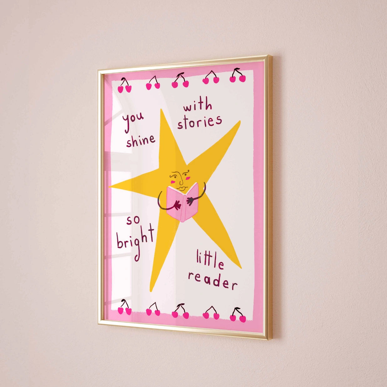 Little Reader Star – Graziosa stampa libresca