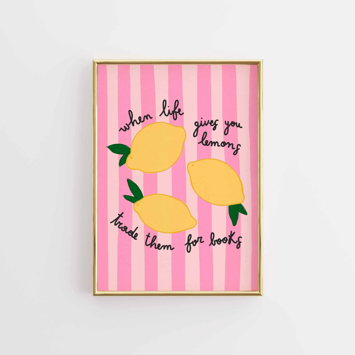 Lemon Bookish – Lustige Lese-Prints