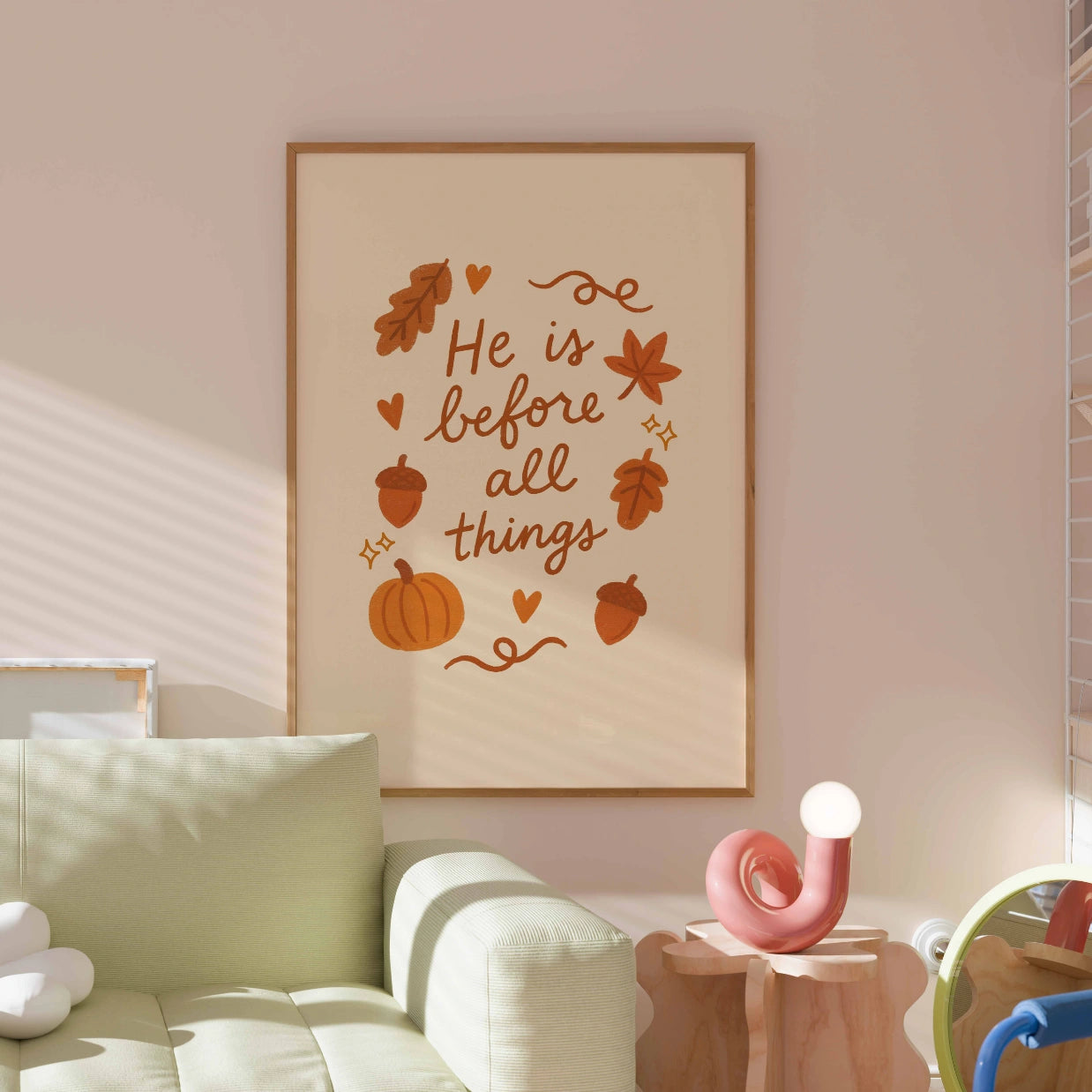 Scripture Fall Decor