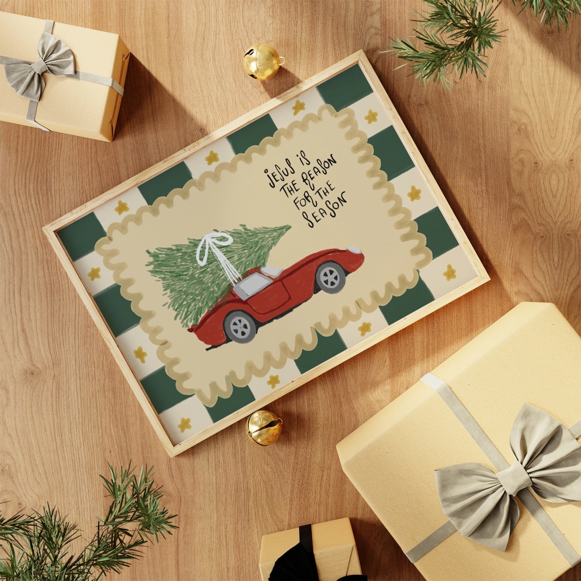 Jesus Is the Reason for the Season Christmas Print