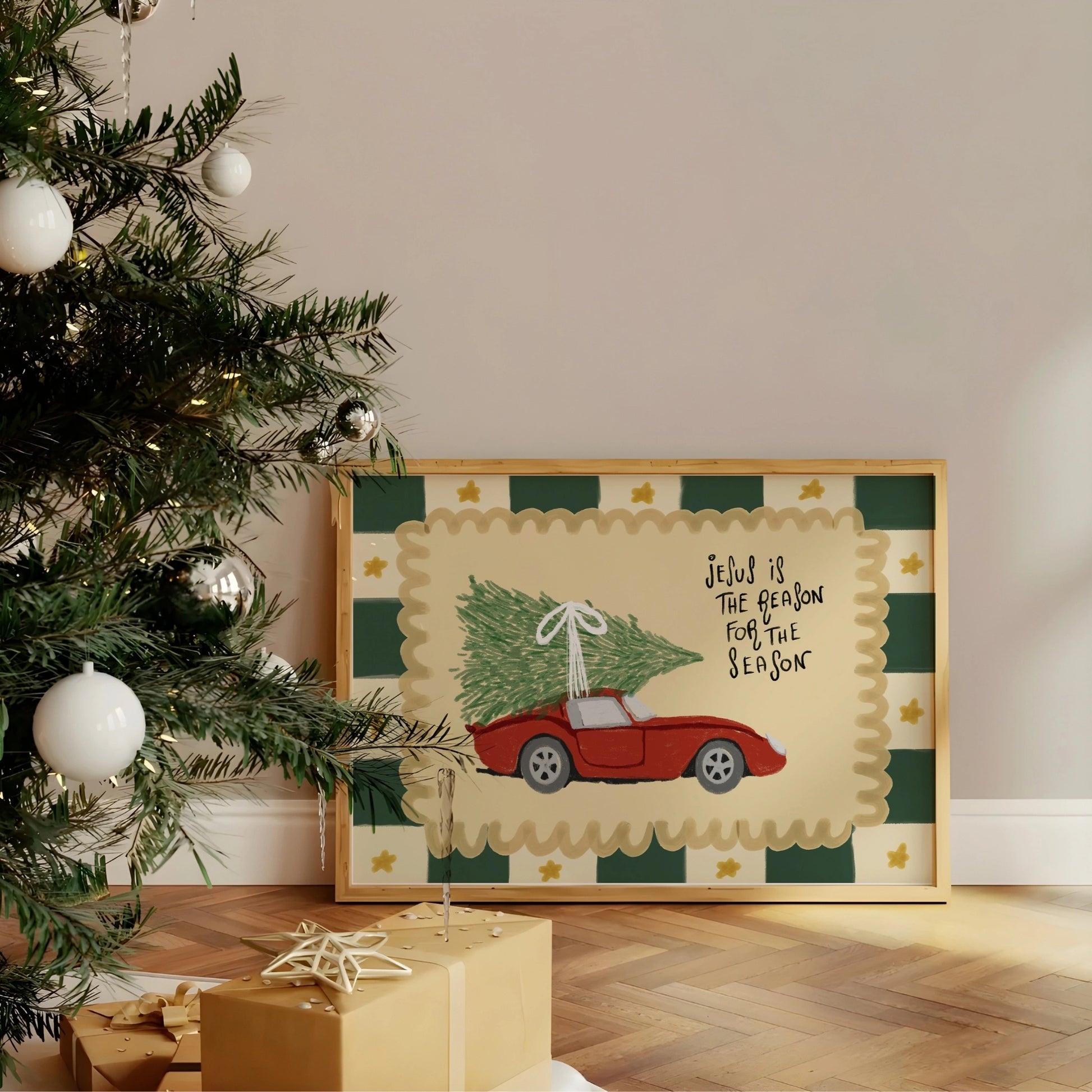 Jesus Is the Reason for the Season Christmas Print