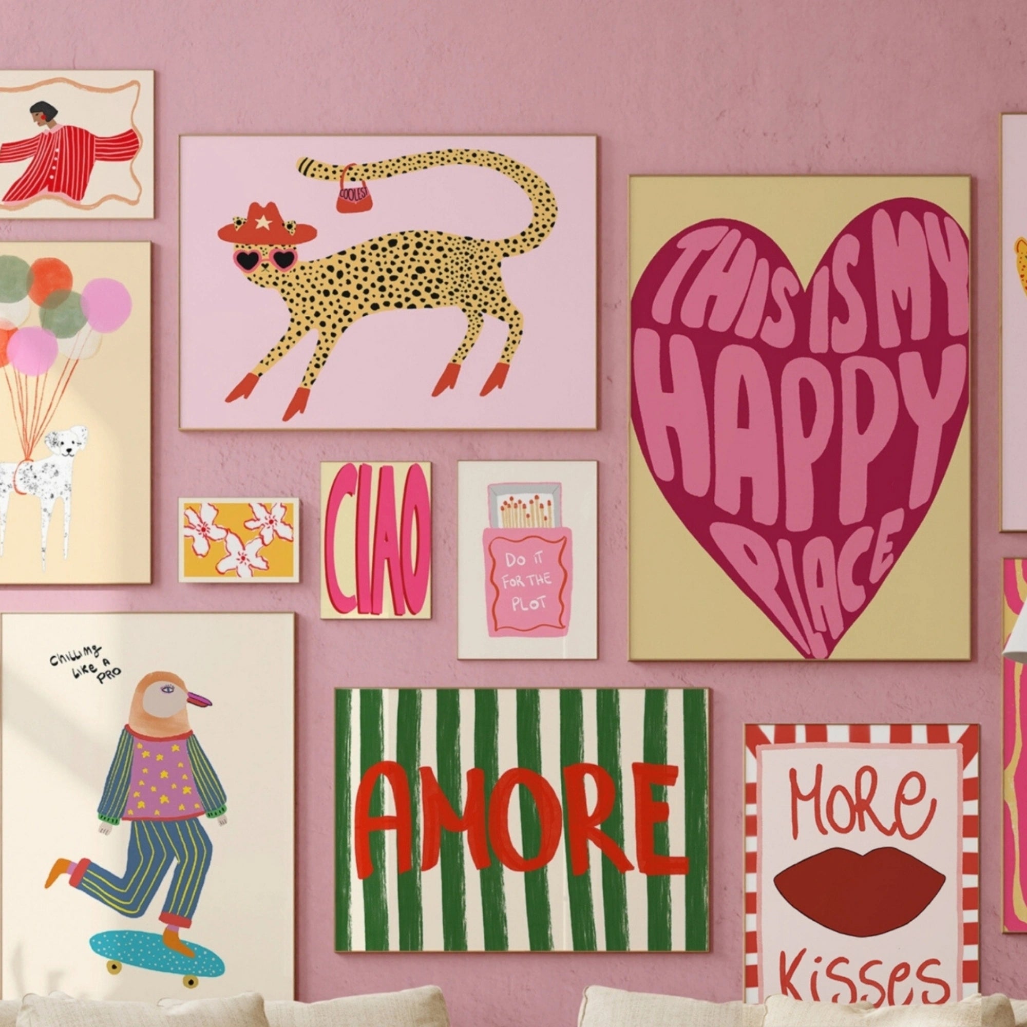 Handmade Maximalist, over 100 prints