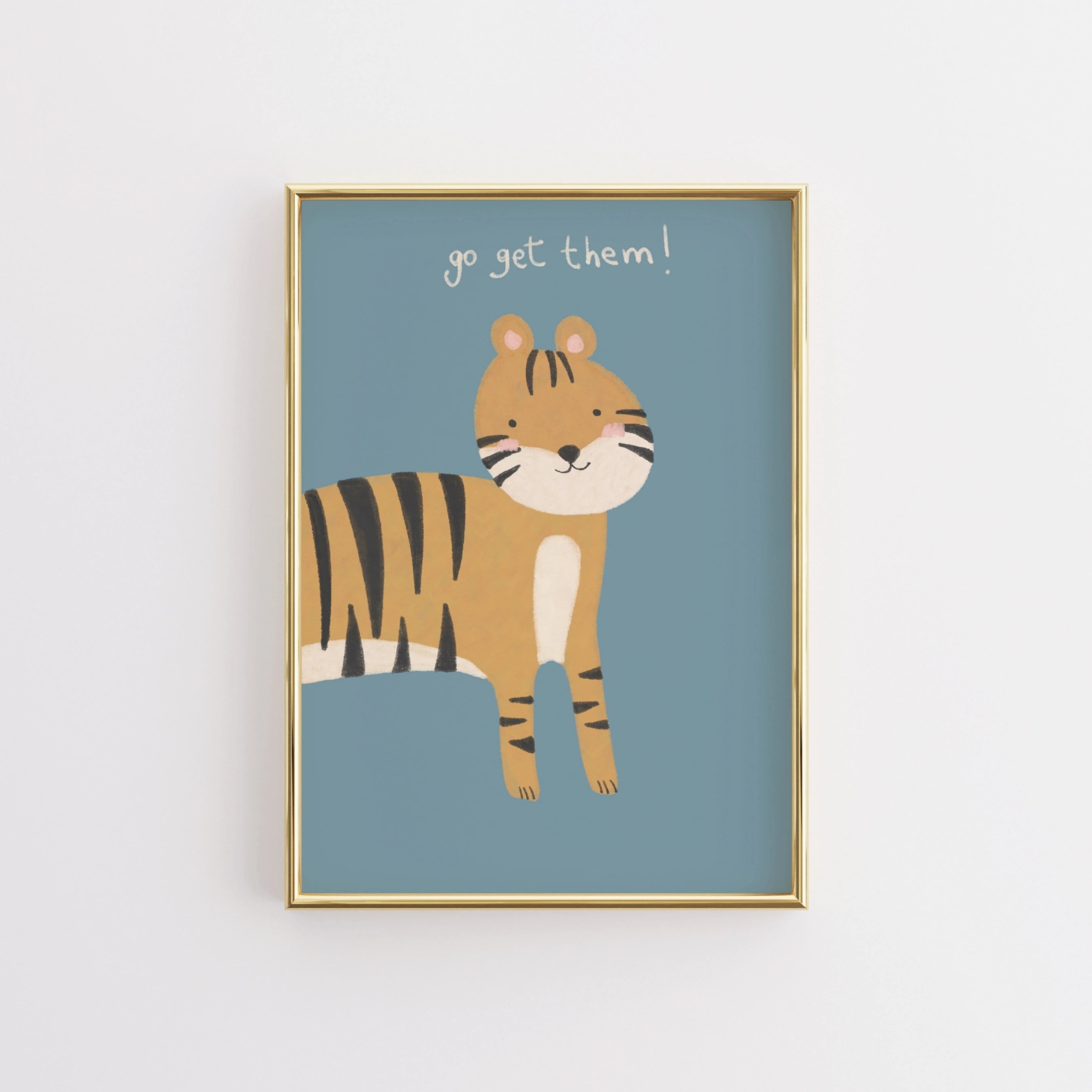 Go Get Them Quote Poster