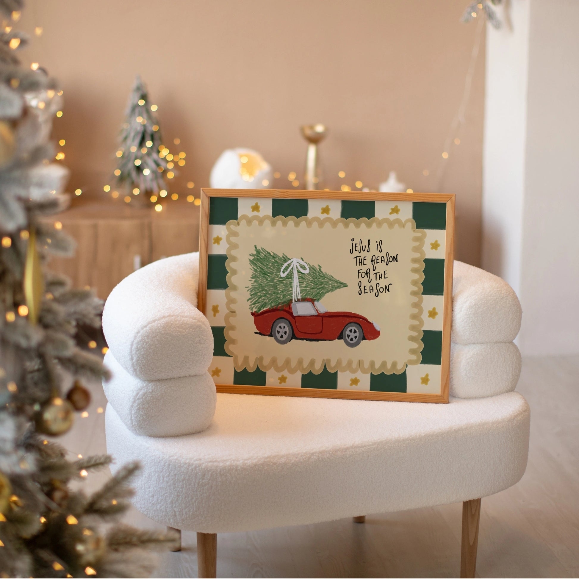 Jesus Is the Reason for the Season Christmas Print