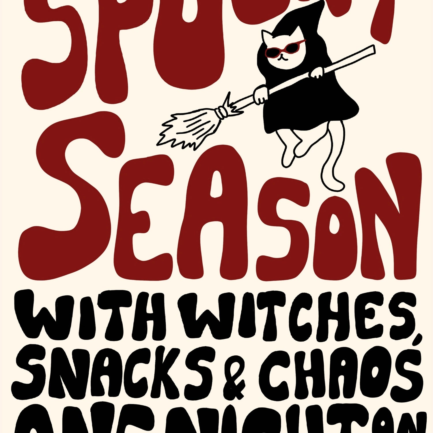 Spooky Season Poster  – Retro Halloween