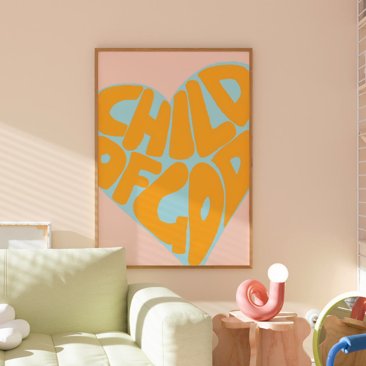 Child of God Wall Art – Trendy Christian Print