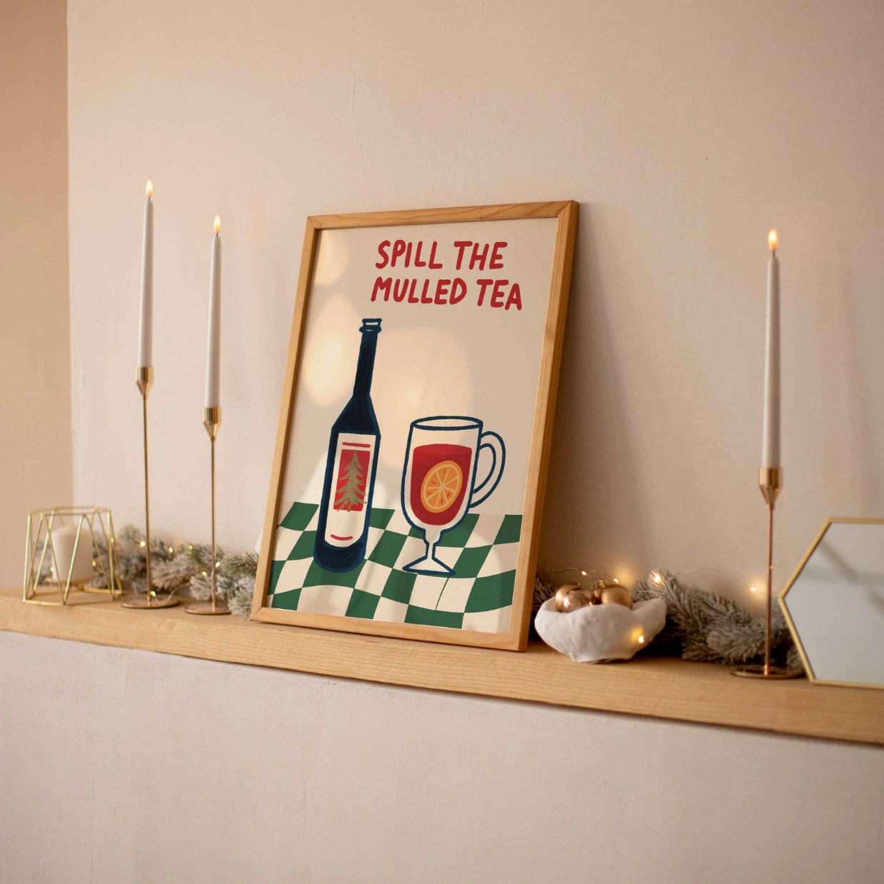 Spill the Mulled Tea Poster