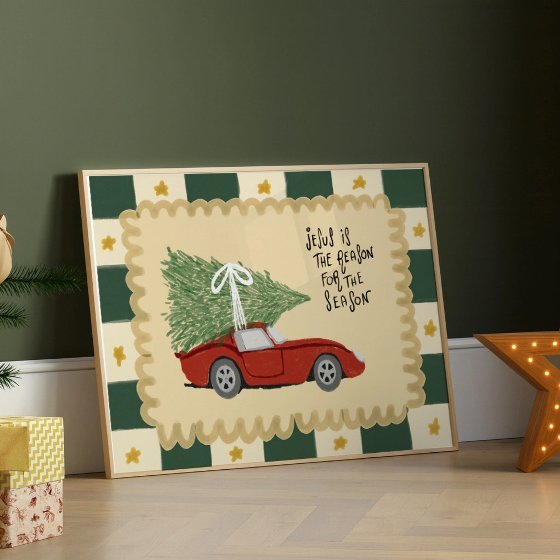 Jesus Is the Reason for the Season Christmas Print