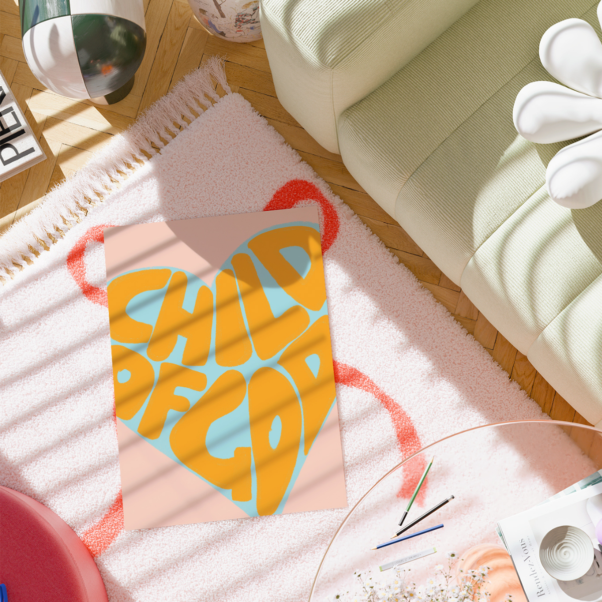 Child of God Wall Art – Trendy Christian Print