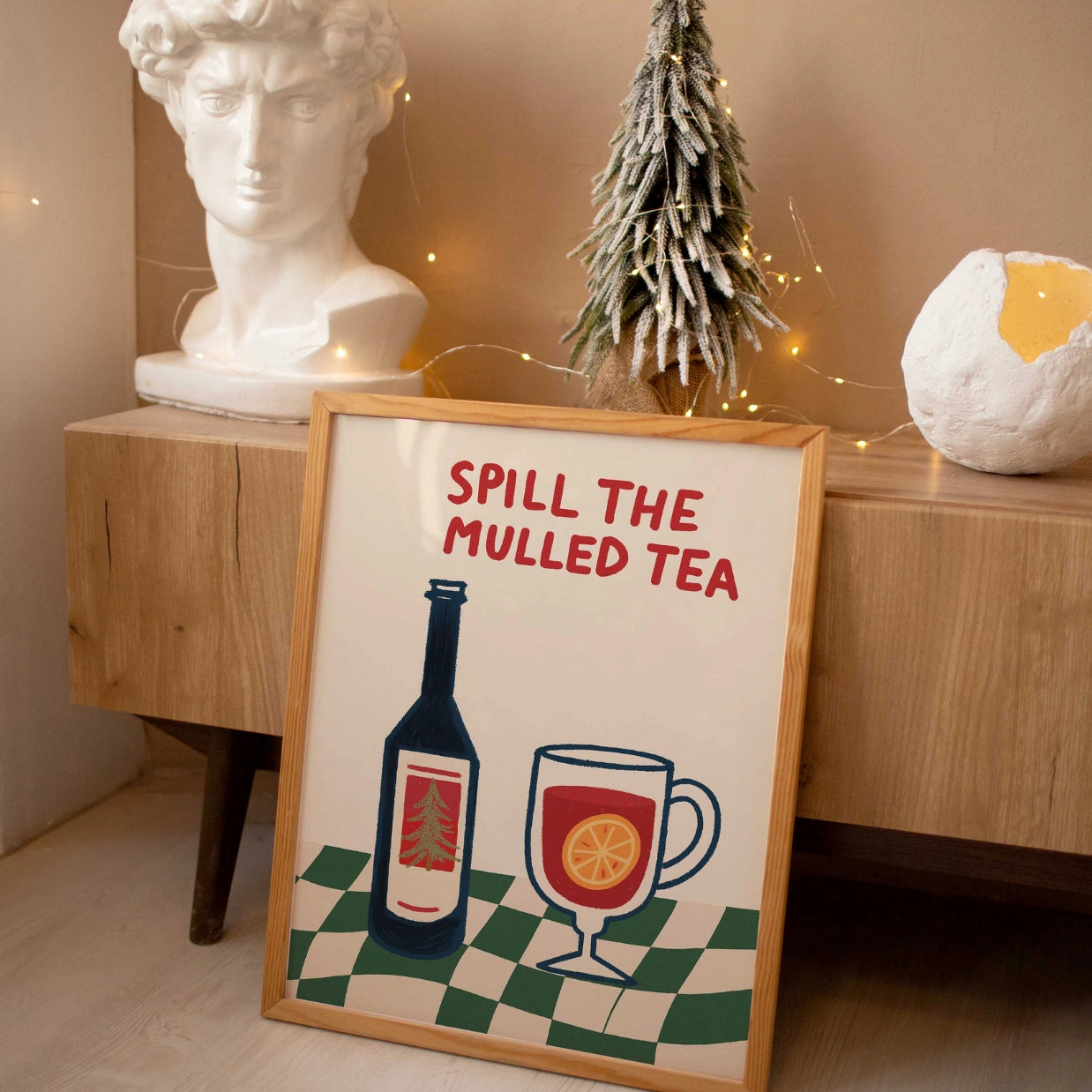 Spill the Mulled Tea Poster
