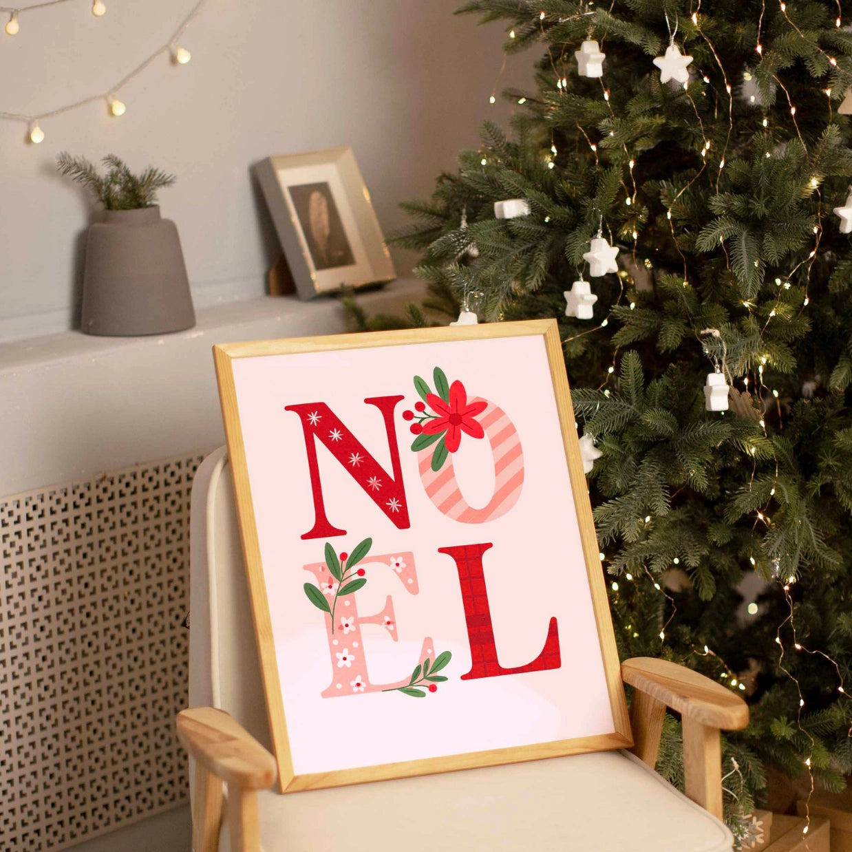 Feminine Festtagsdekoration