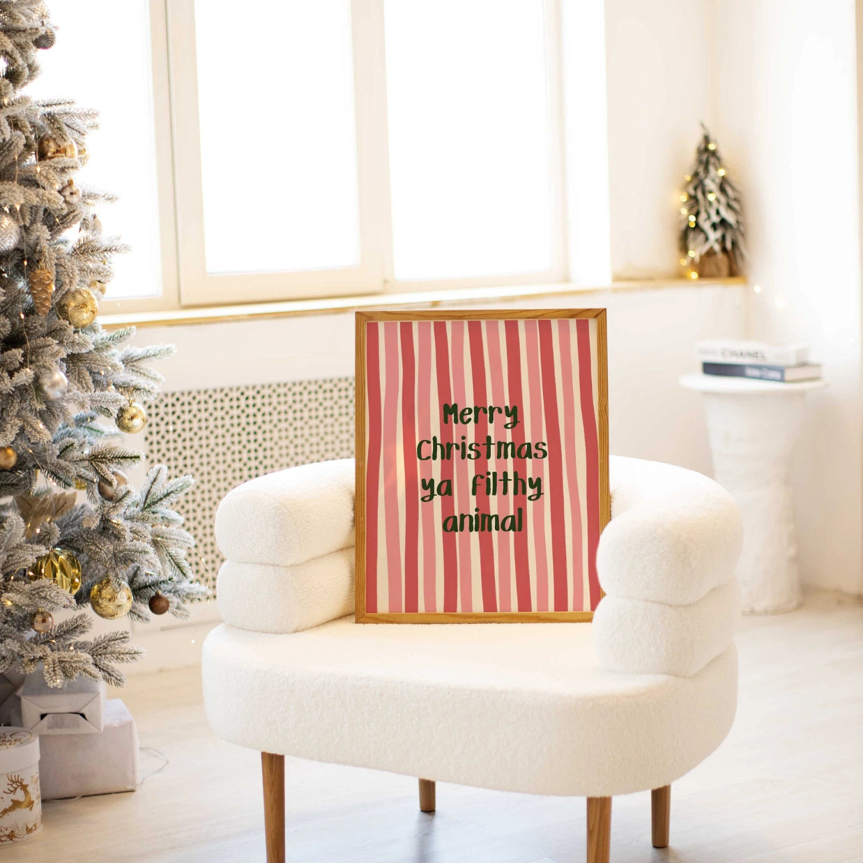 Funny Christmas Quote Poster