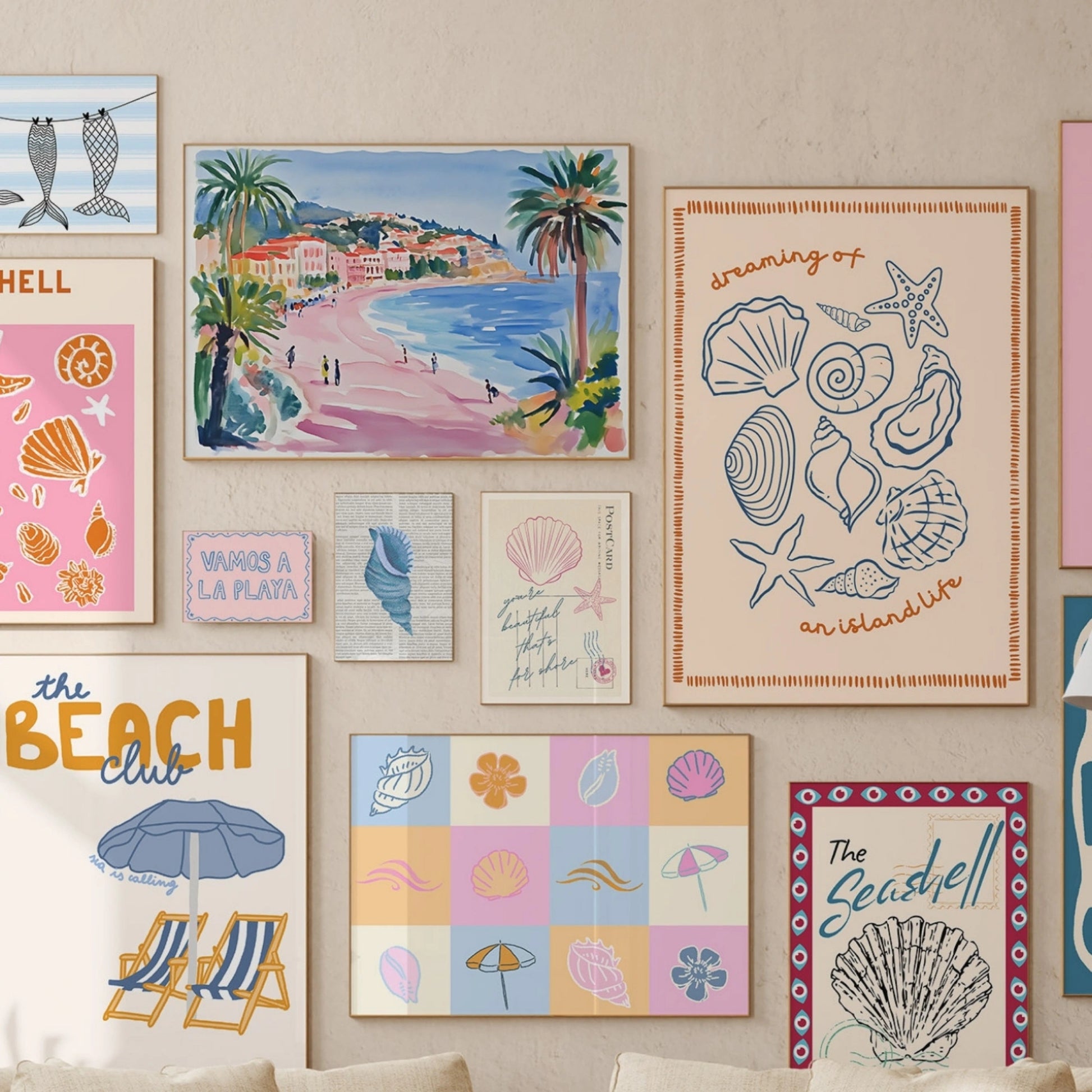 Handmade Coastal Decor, over 200 prints