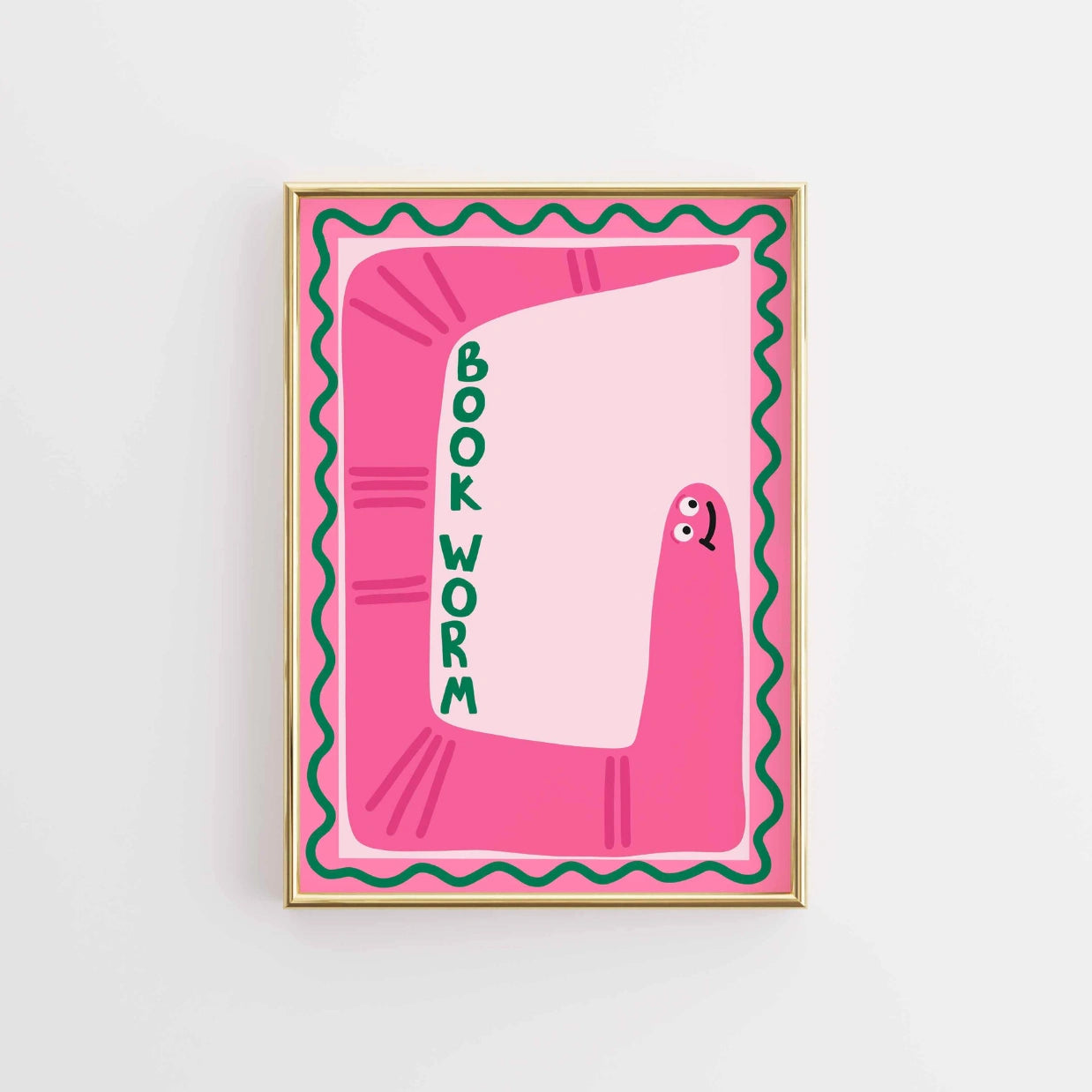 Bookworm - Funny Bookish Print