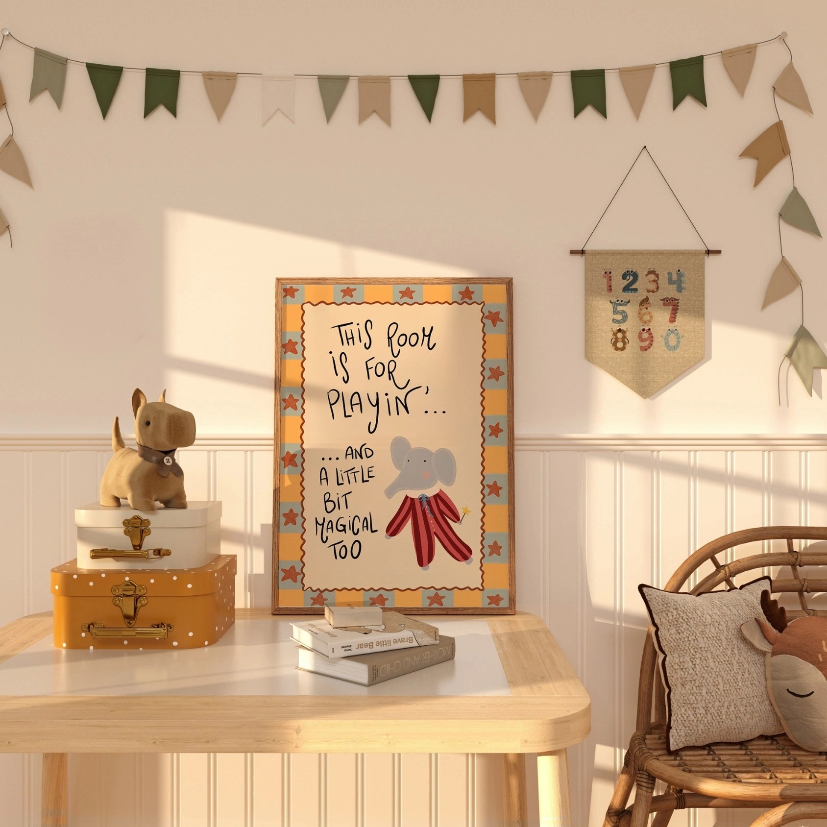 This Room Is for Playin’ Nursery Print