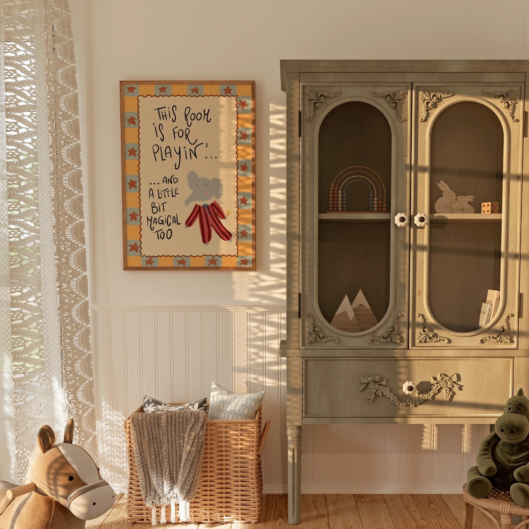 This Room Is for Playin’ Nursery Print