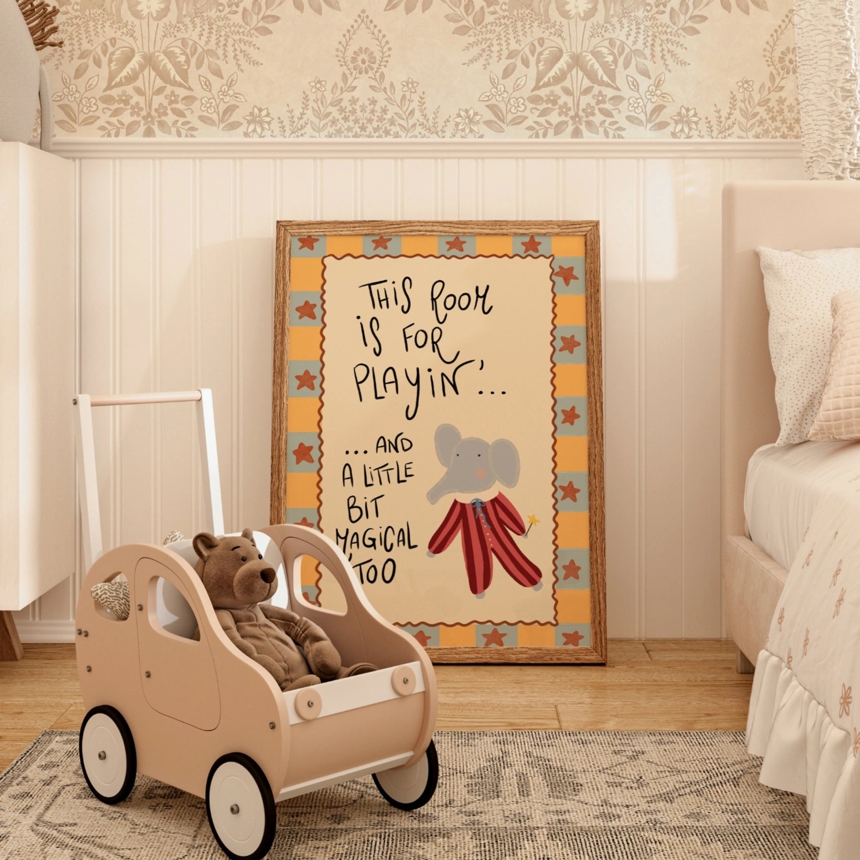 This Room Is for Playin’ Nursery Print