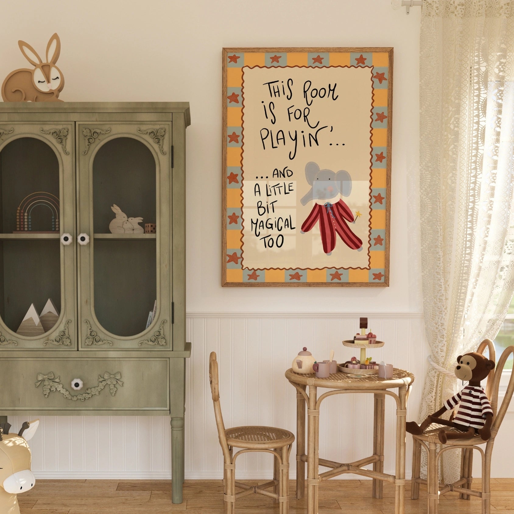 This Room Is for Playin’ Nursery Print