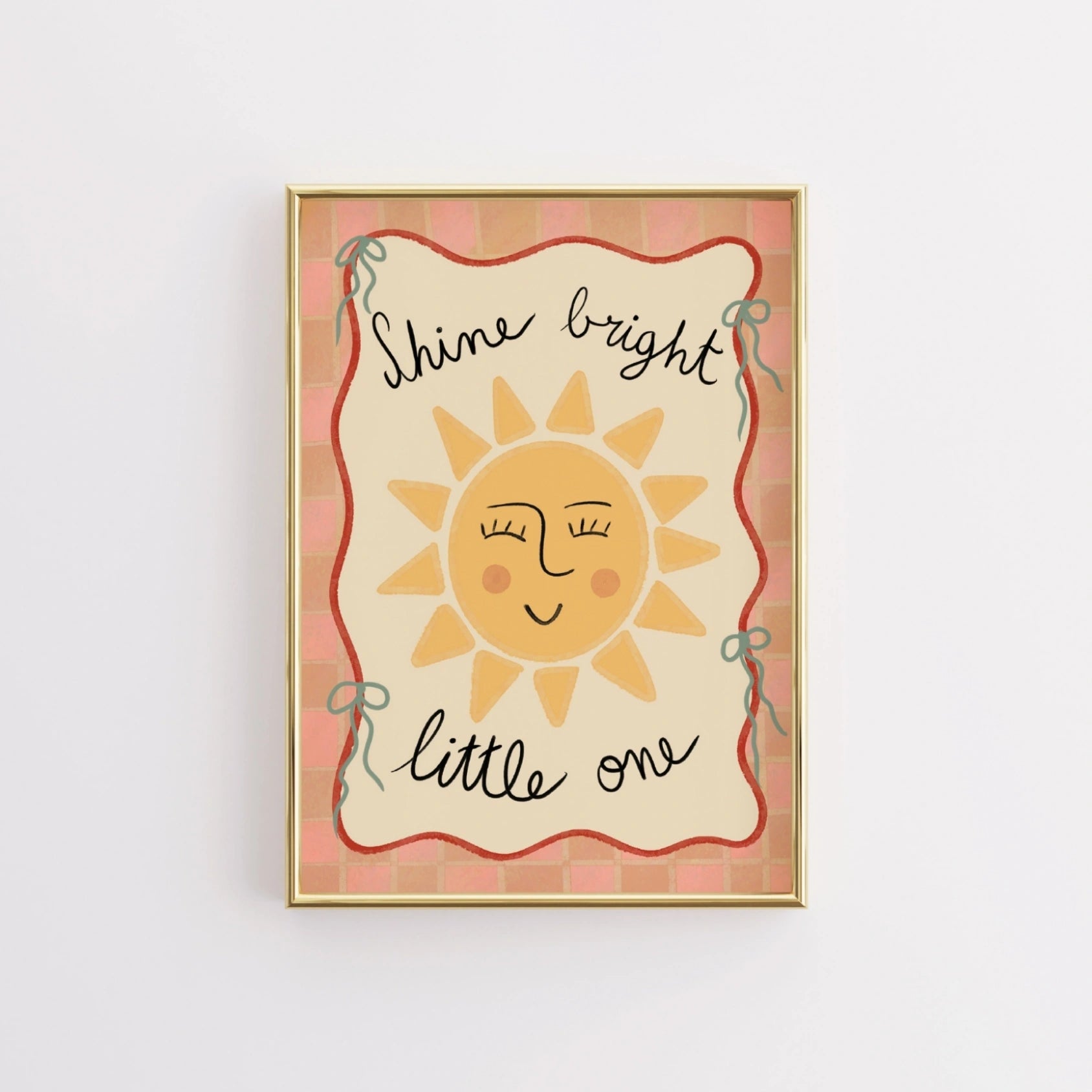 Shine Bright Little One Print