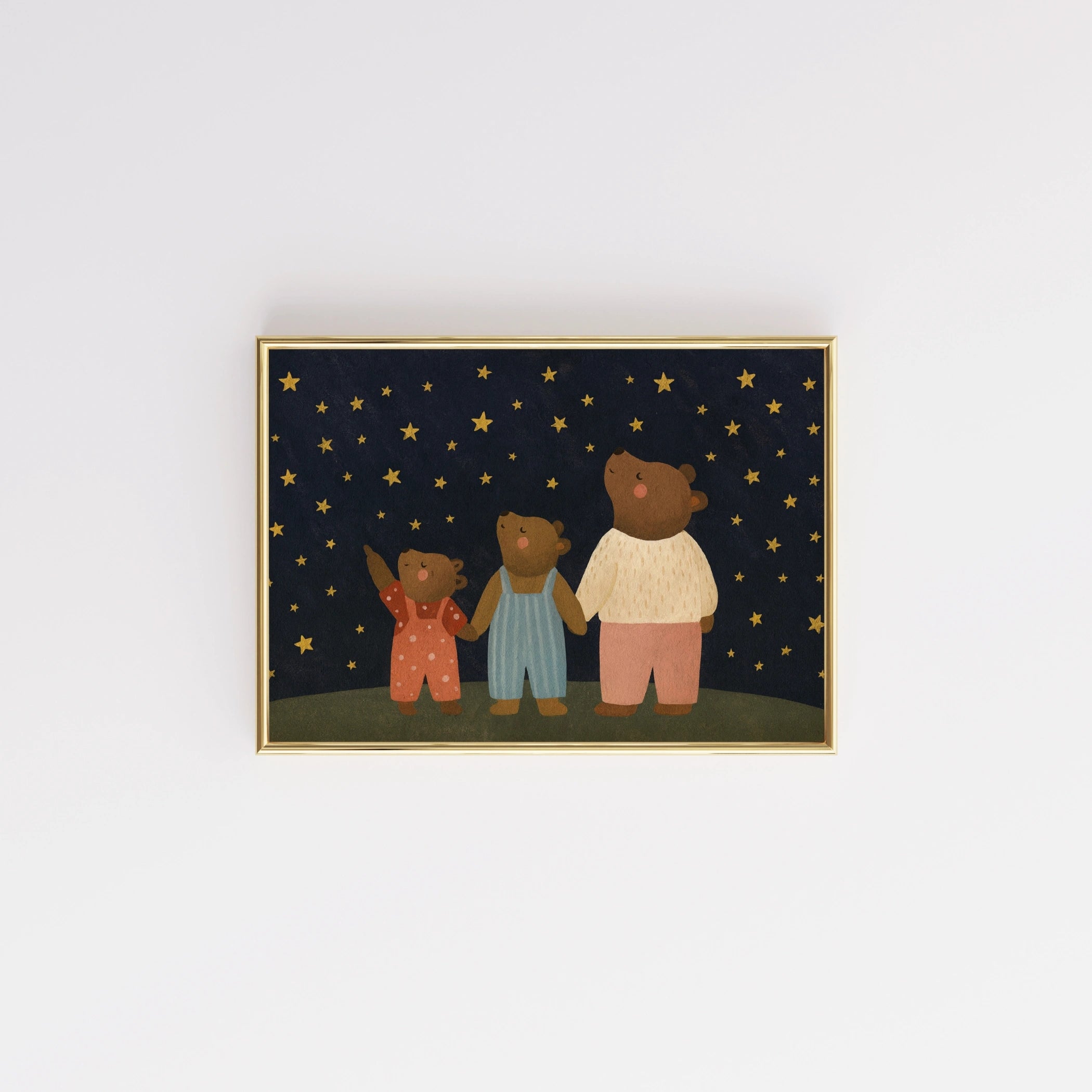 Cozy Bedtime Illustration