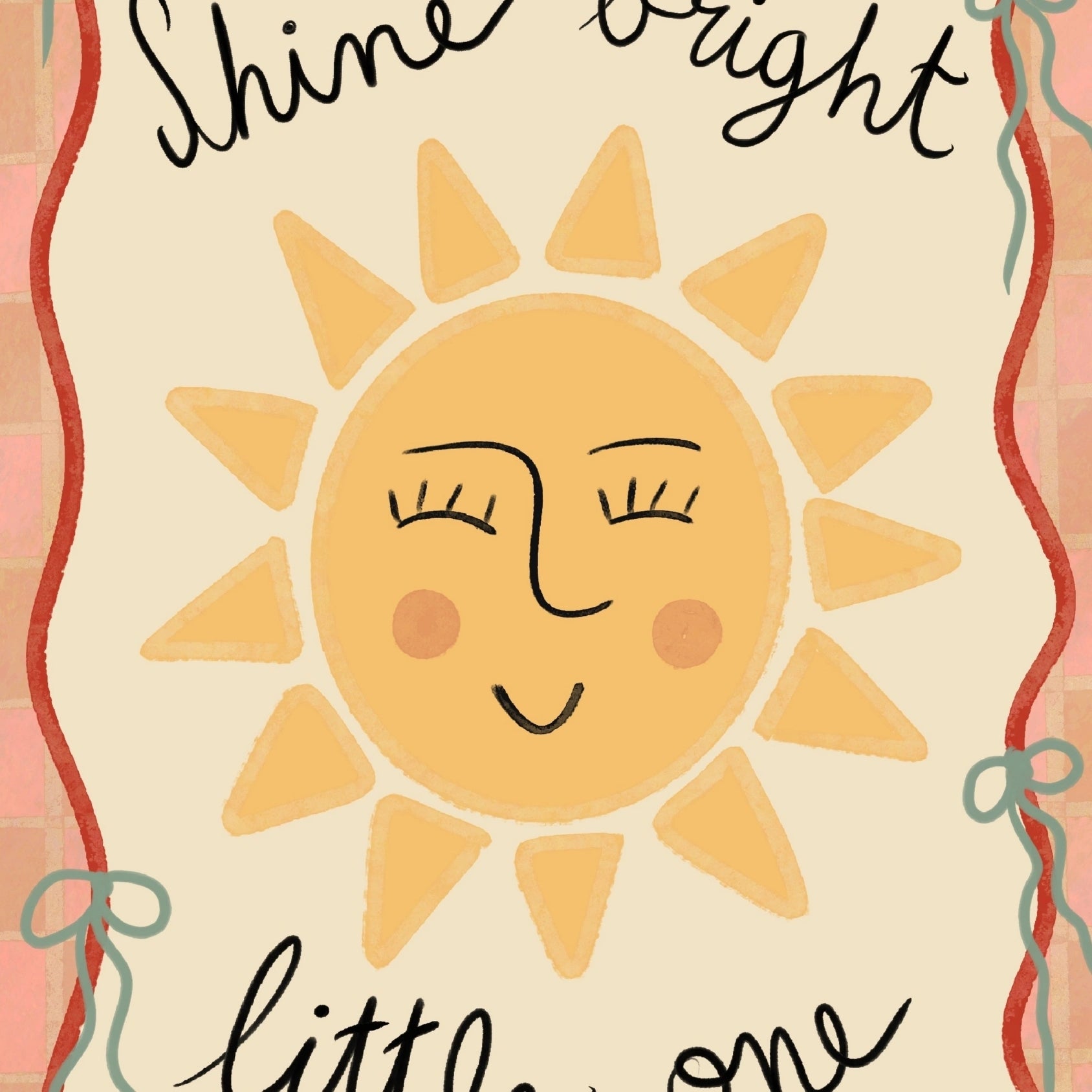 Shine Bright Little One Print
