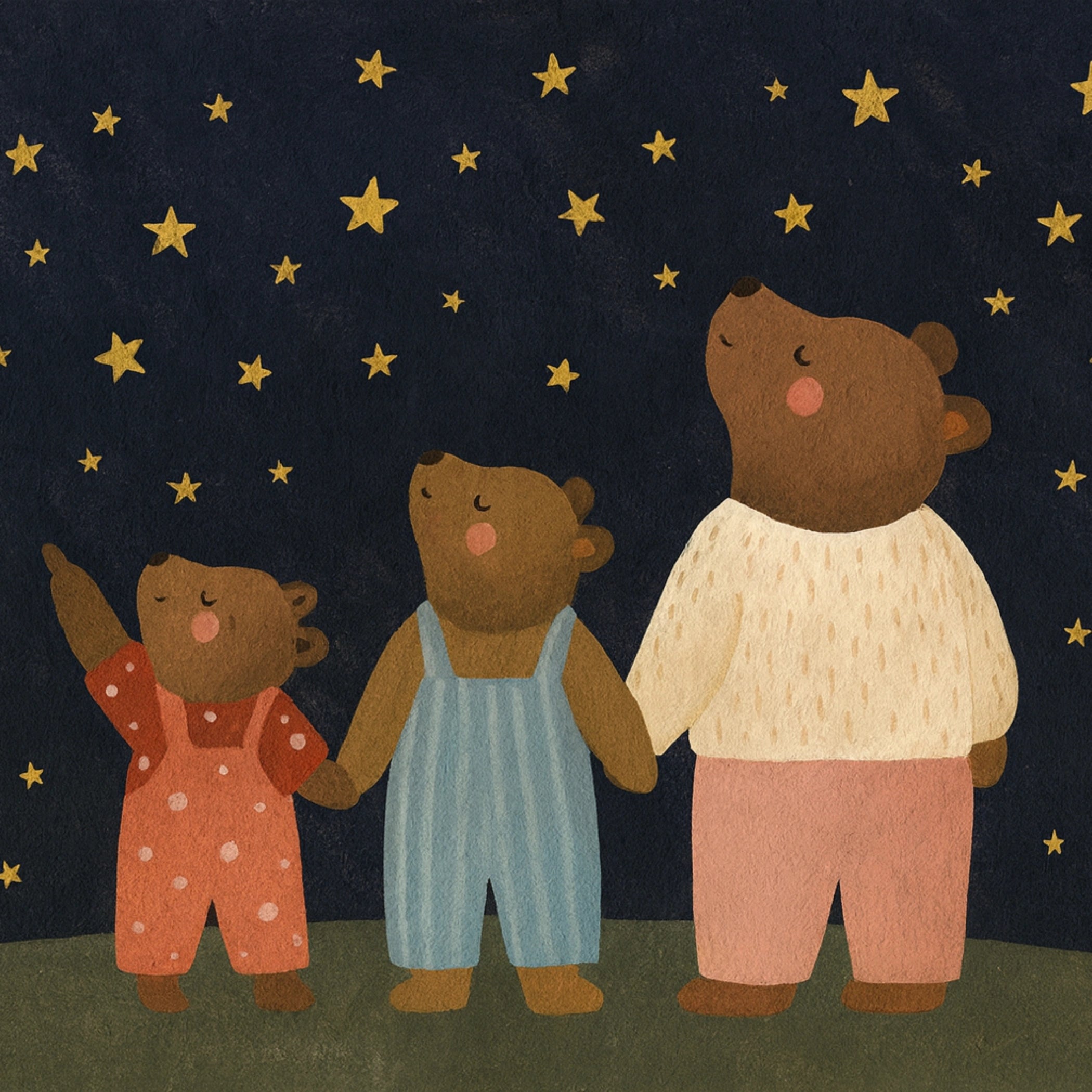 Cozy Bedtime Illustration