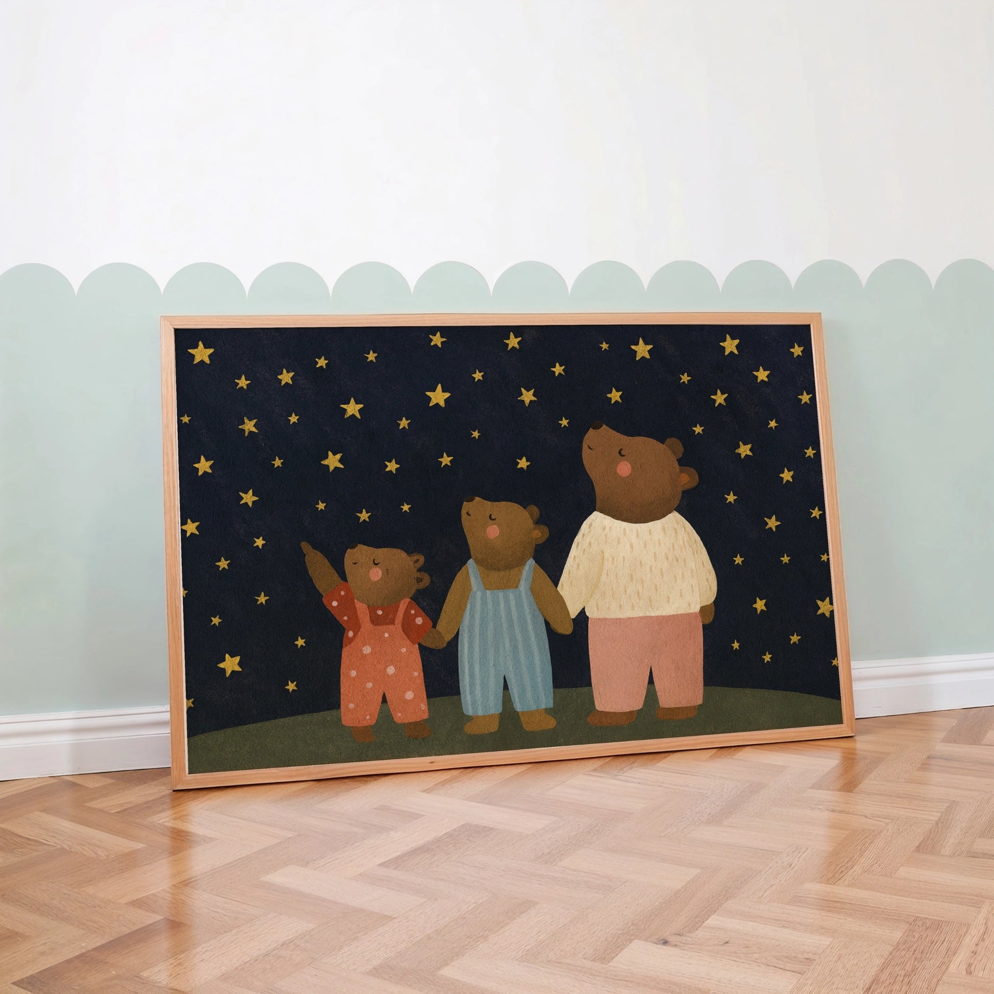 Cozy Bedtime Illustration