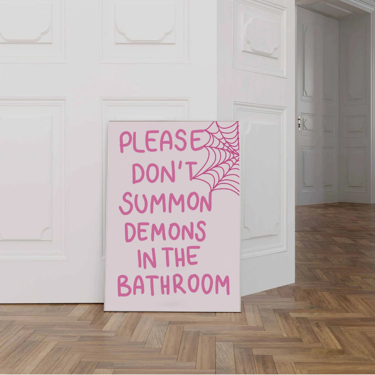 Don’t Summon Demons  – Funny Halloween Print