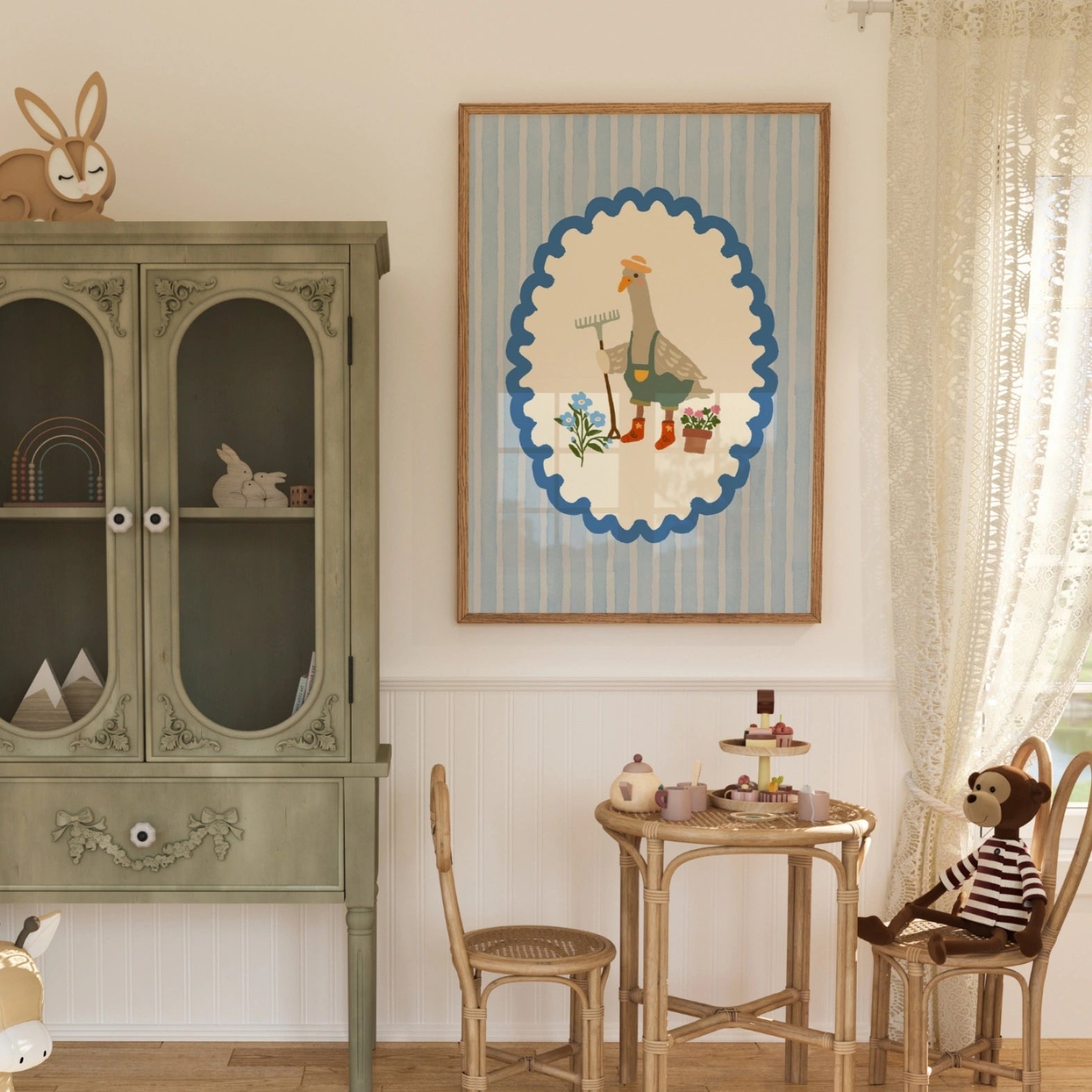 Stampa vivaio Goose Gardener