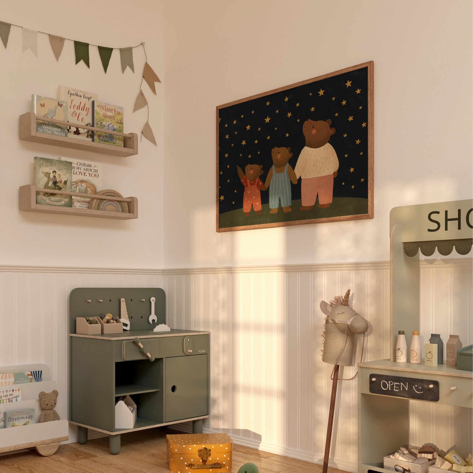 Cozy Bedtime Illustration