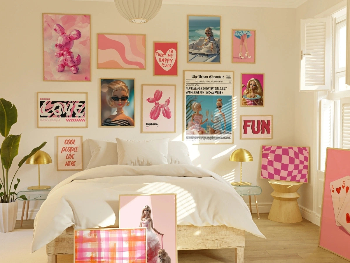 Pink Eclectic, over 1500 prints