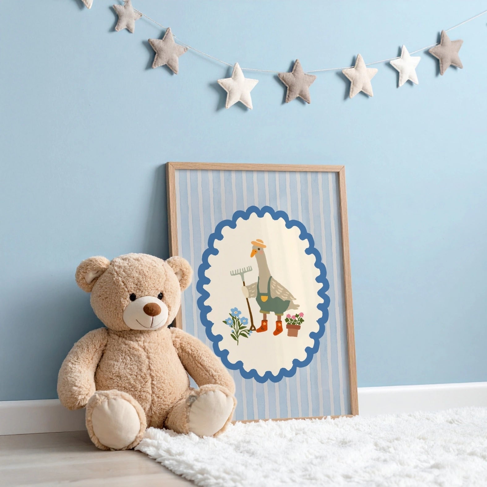 Stampa vivaio Goose Gardener