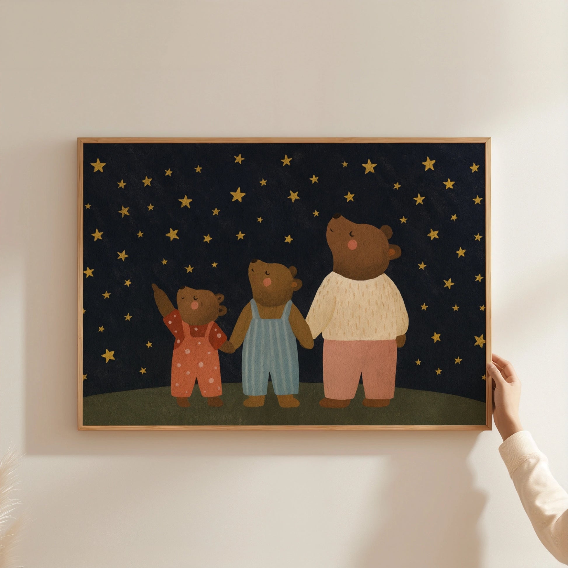 Cozy Bedtime Illustration