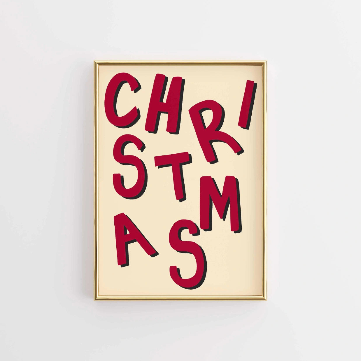 Bold Christmas Wall Art