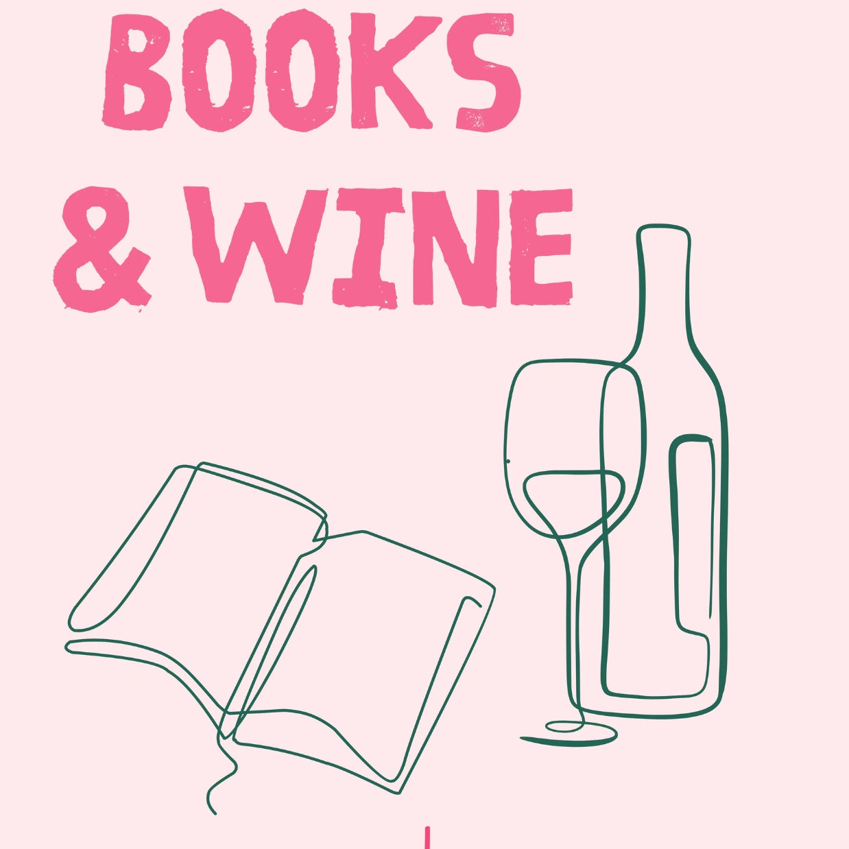 Libri e vino - Stampa rosa libresca