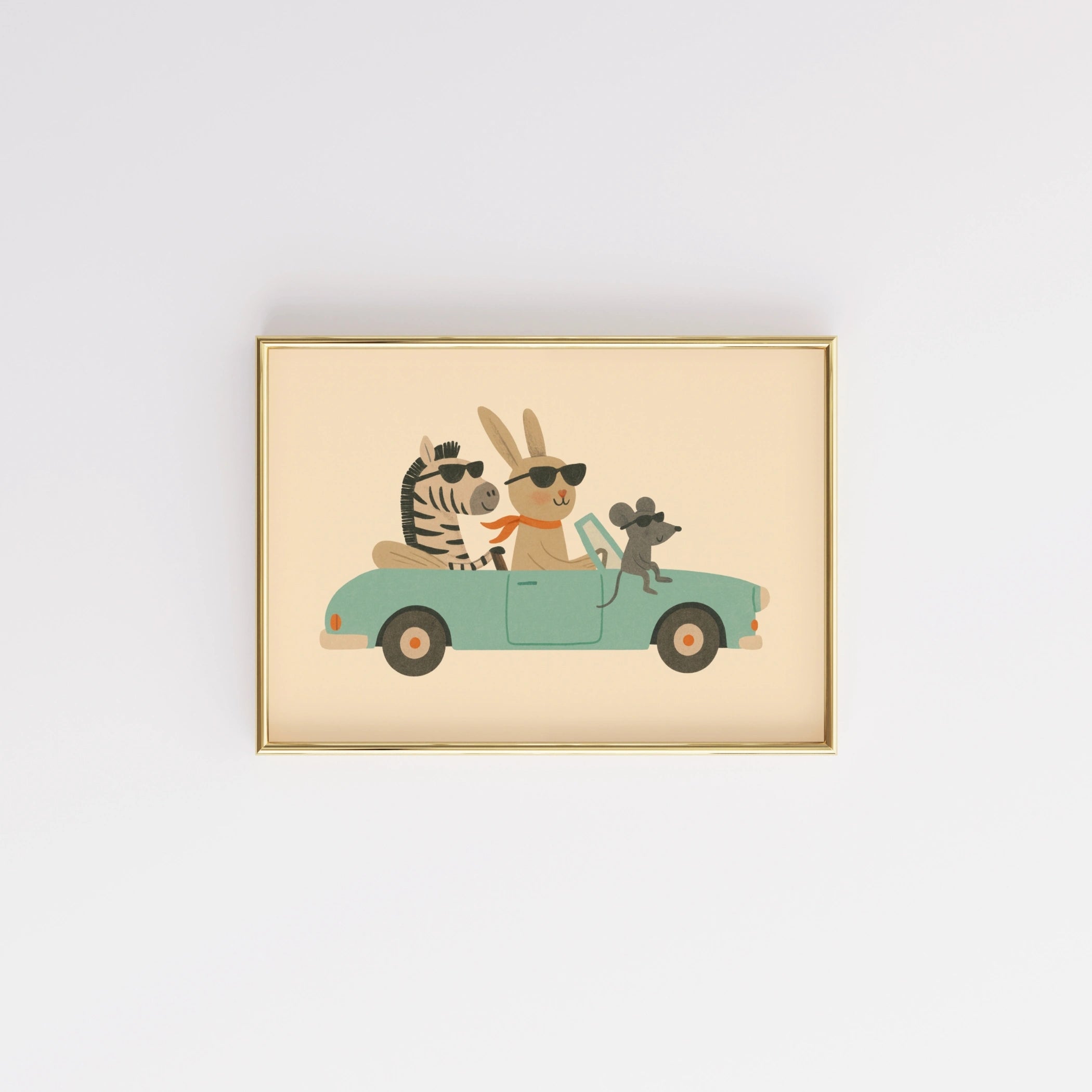 Illustrazione di animali carini