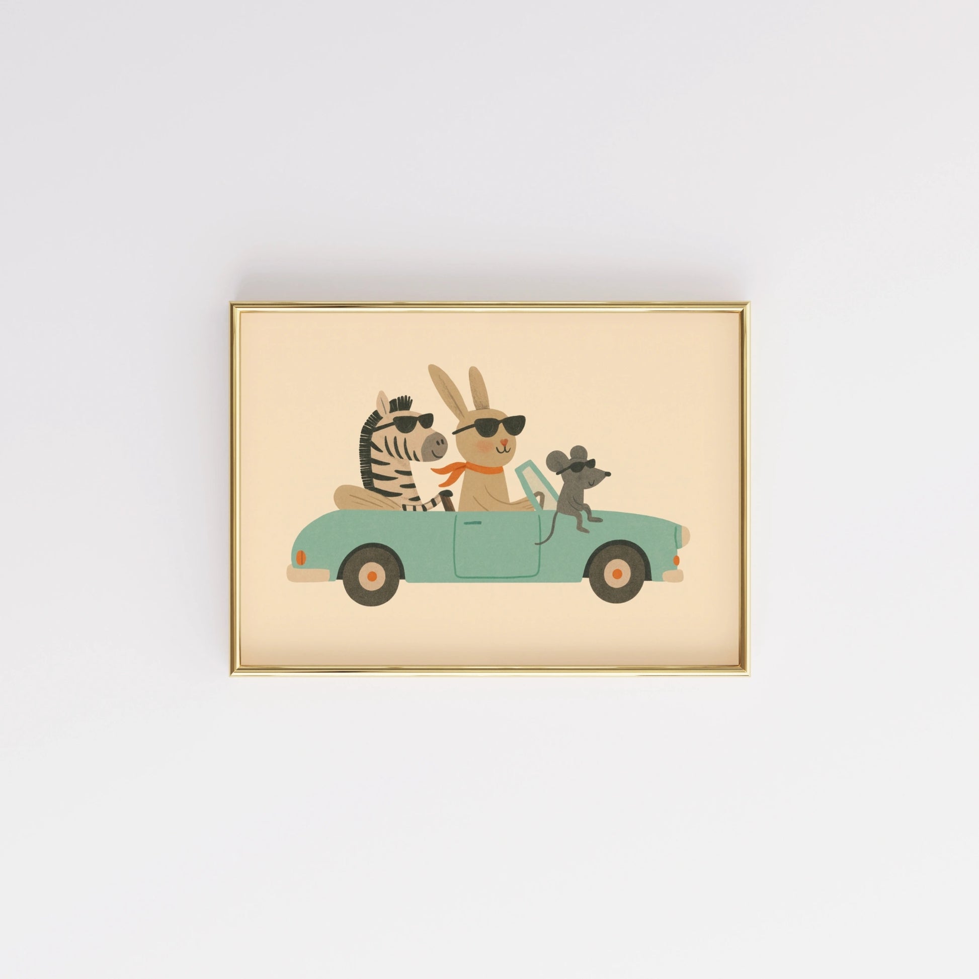 Illustrazione di animali carini