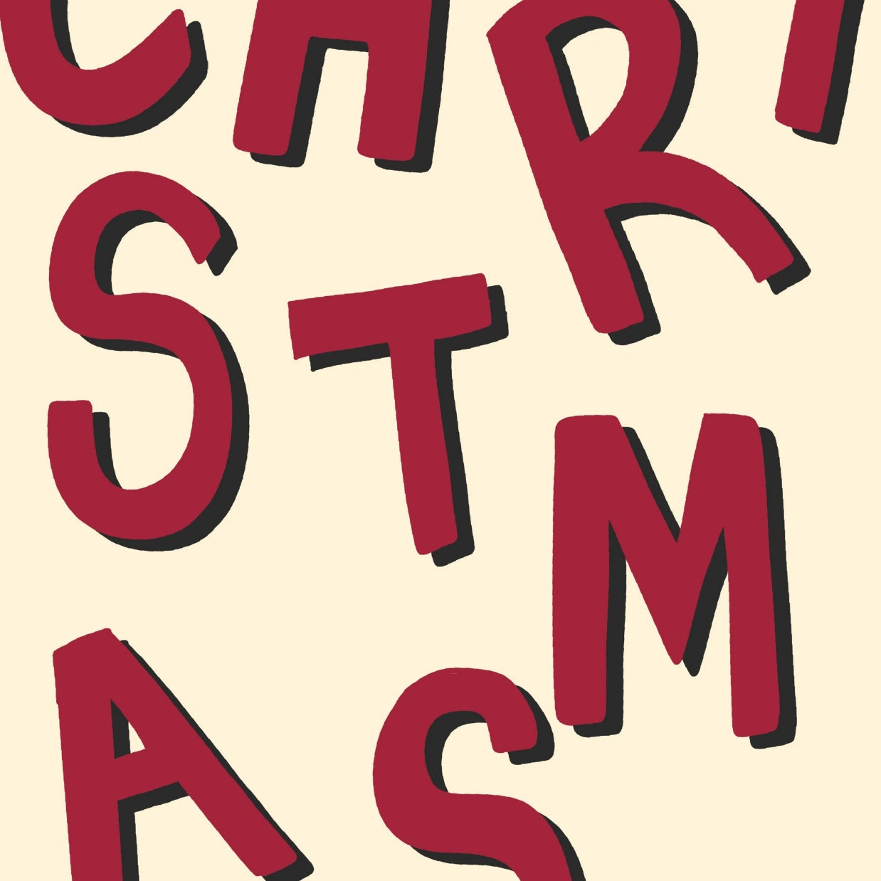 Bold Christmas Wall Art