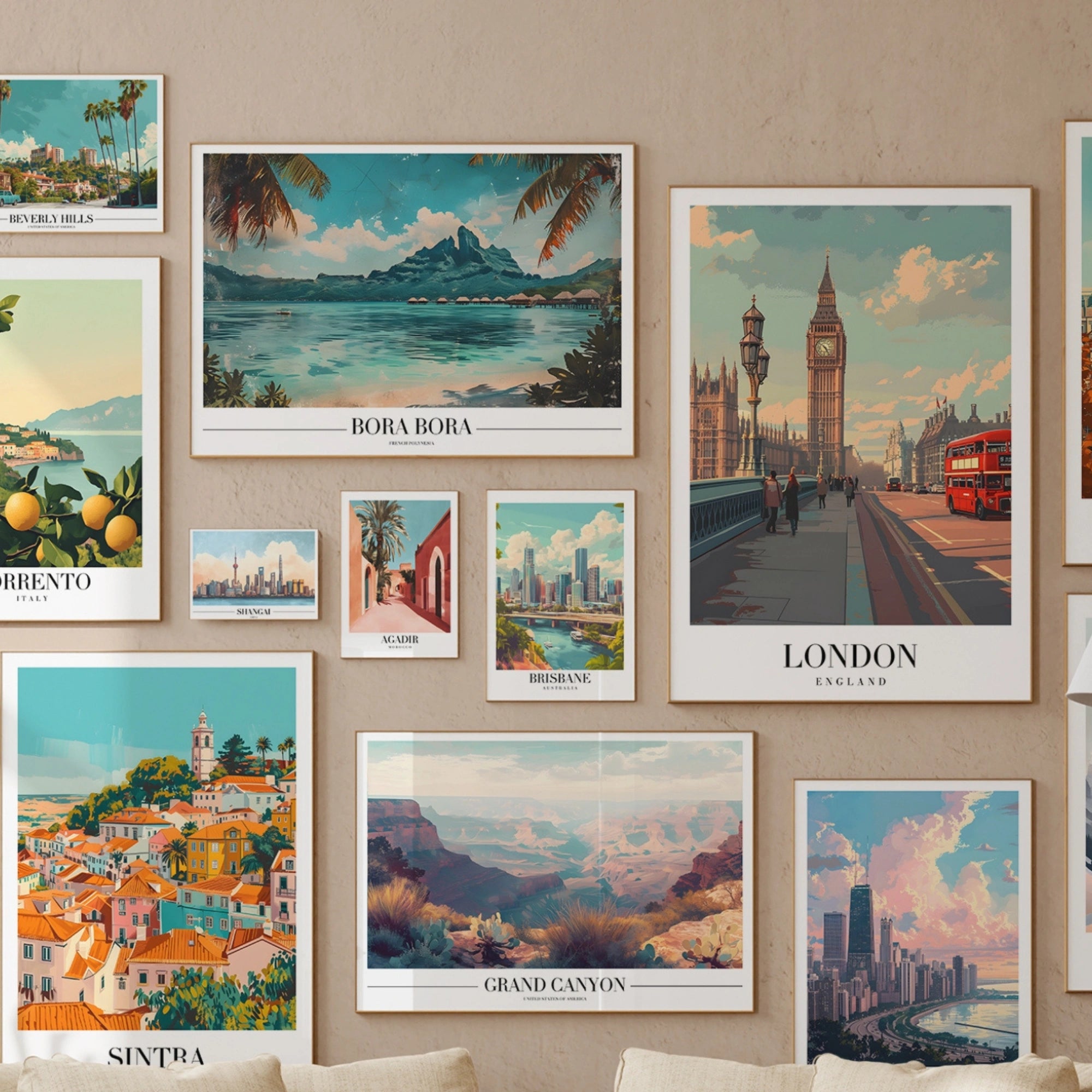 Retro Travel, over 250 prints