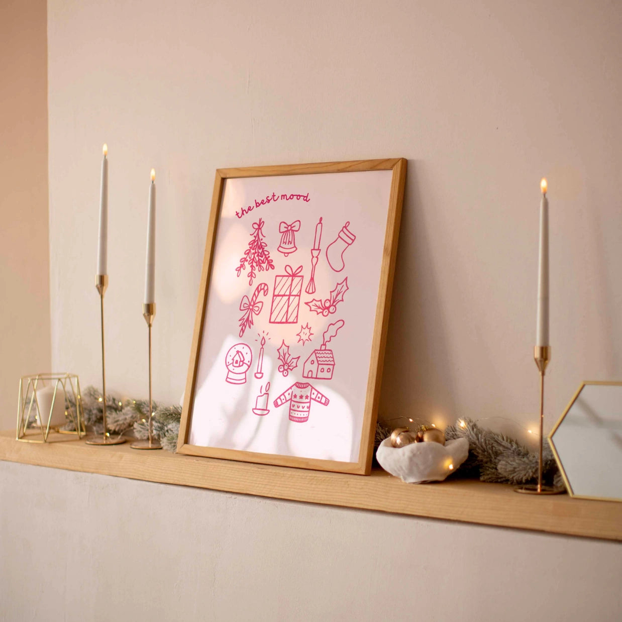 La migliore stampa natalizia d'atmosfera,